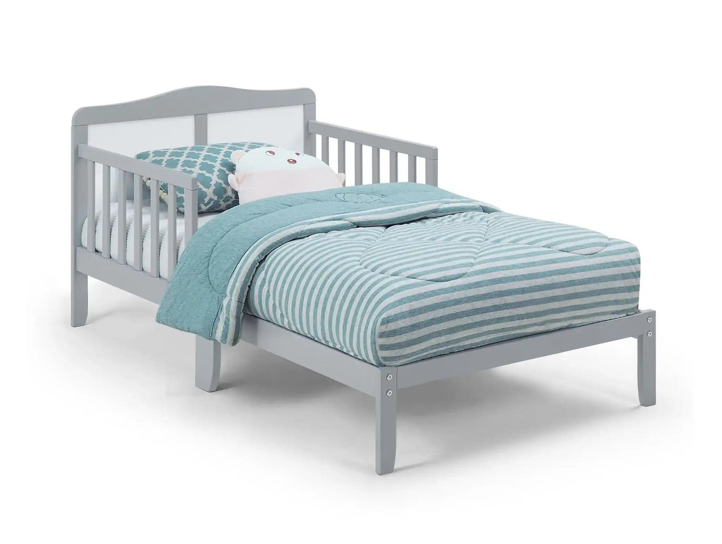 Birdie - Toddler Bed - Two Tone, White