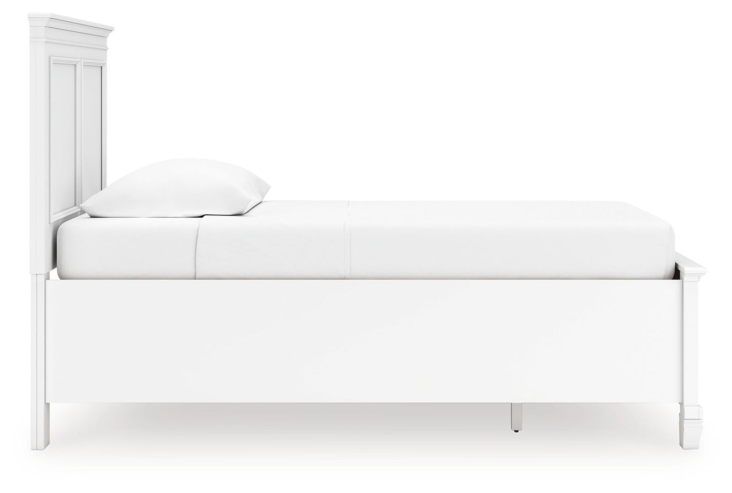 Fortman - Panel Bed, Full, White