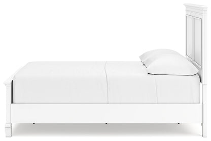 Fortman - Panel Bed, Full, White