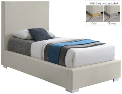 Crosby - Bed, Full, Beige