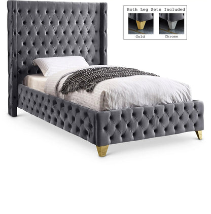 Savan - Bed, Queen, Beige