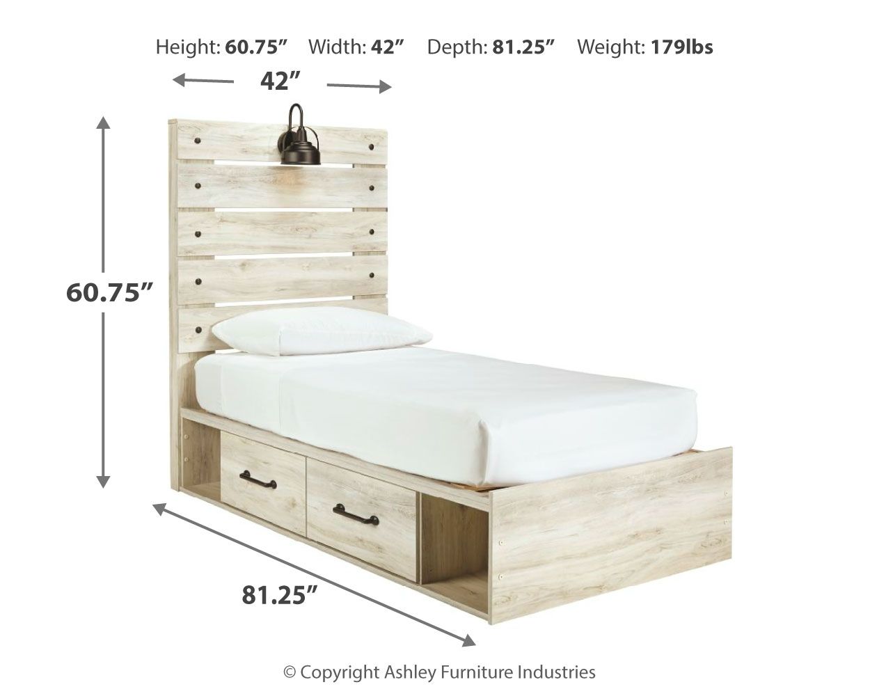 Cambeck - Youth Bedroom Set, Twin