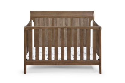 Shailee - 4-in-1 Convertible Crib, Dark Brown