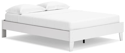 Socalle - Platform Bed, Twin, White