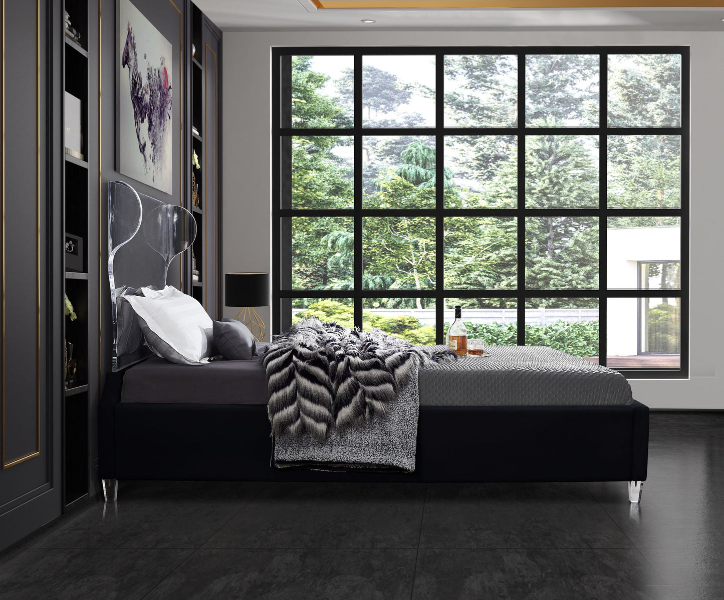 Ghost - Bed, Queen, Black