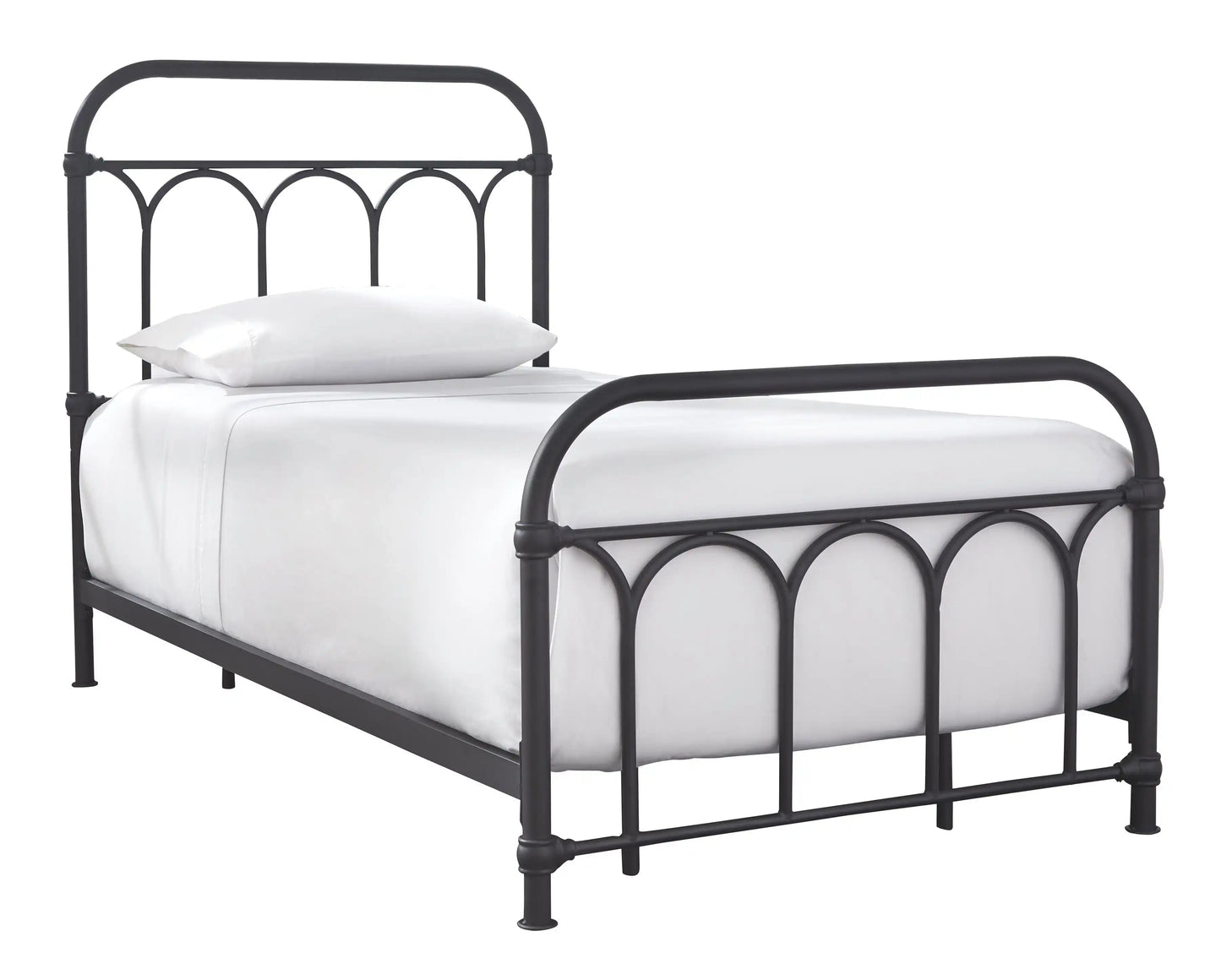 Nashburg - Arch Bed, Queen, Black