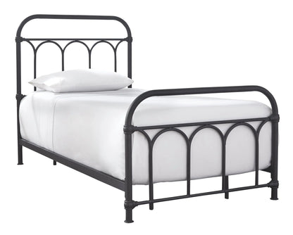 Nashburg - Arch Bed, Queen, Black