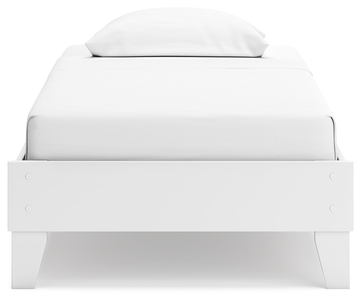 Socalle - Platform Bed, Twin, White
