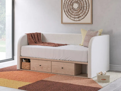 Arloster - Upholstered Day Bed, Twin, Beige