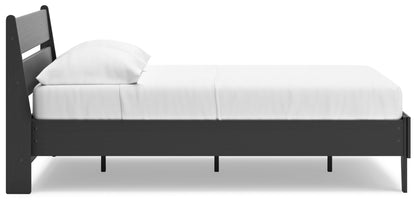 Socalle - Panel Platform Bed, Full, White