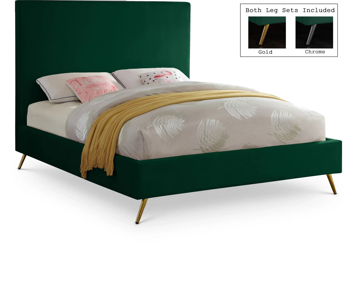 Jasmine - Bed, Twin, Green