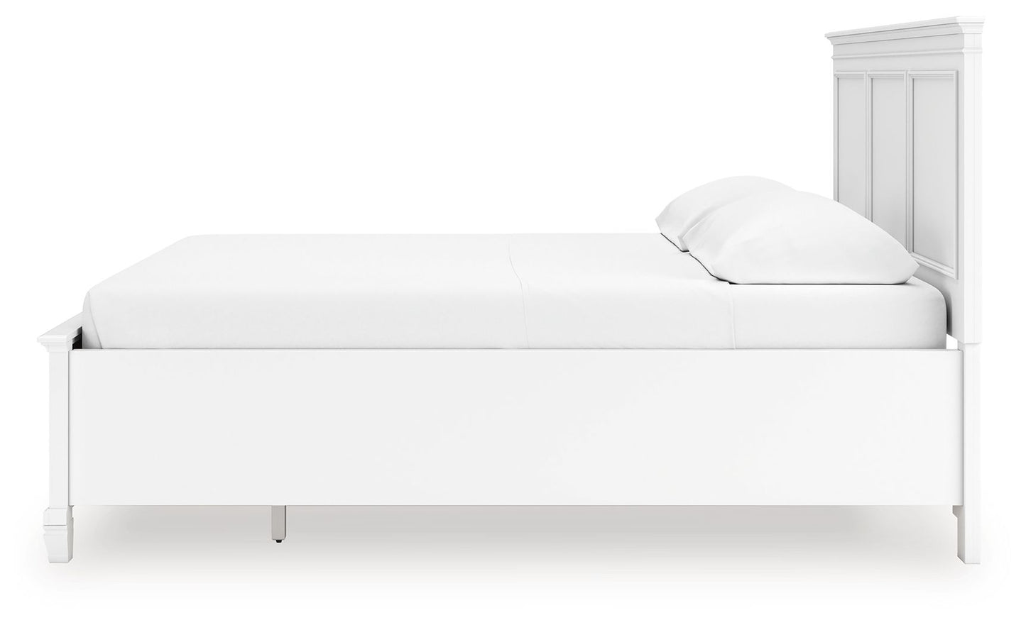 Fortman - Panel Bed, Full, White