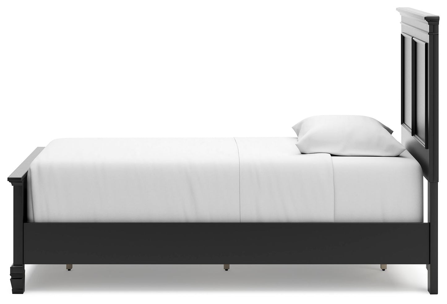 Lanolee - Panel Bed, Queen, Black