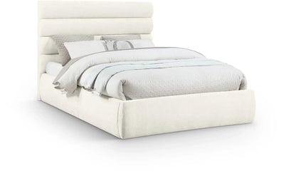 Adam - Chenille Fabric Bed With 52 Headboard