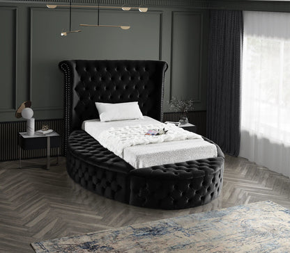 Luxus - Bed, Twin, Black