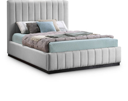 Lucia - Bed, Full, Beige