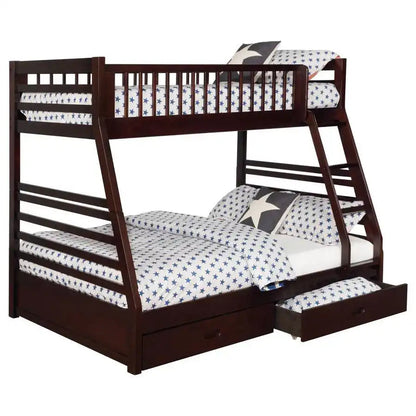 Ashton - 2-Drawer Wood Bunk Bed, White