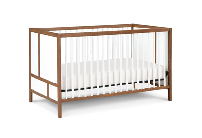Pixie Finn - 3-in-1 Crib - Walnut, White