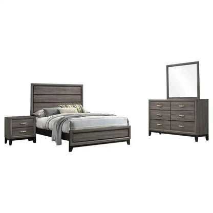 Watson - Bedroom Set, Dark Gray