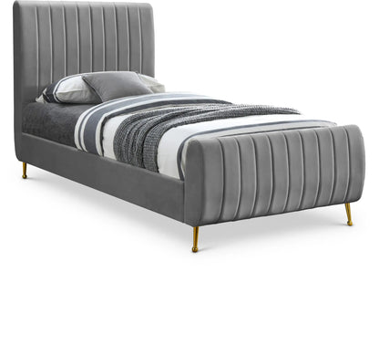 Zara - Bed, King, Dark Gray