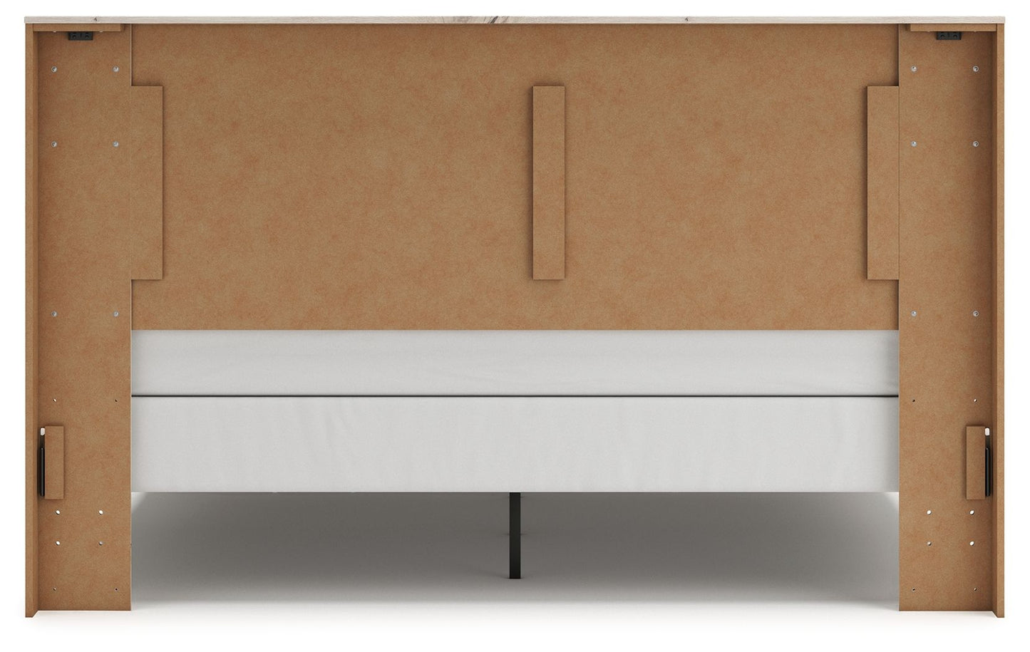 Lawroy - Panel Bed, Twin, Beige