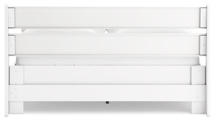 Socalle - Panel Platform Bed, Full, White