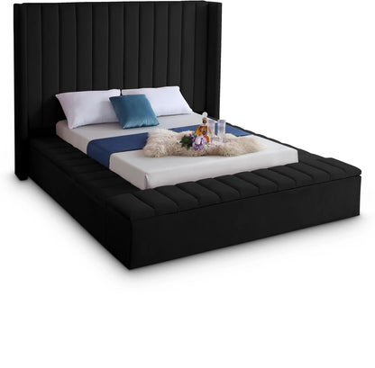 Kiki - Bed, King, Black