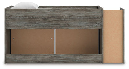 Frandern - Loft Bed, Twin, Gray