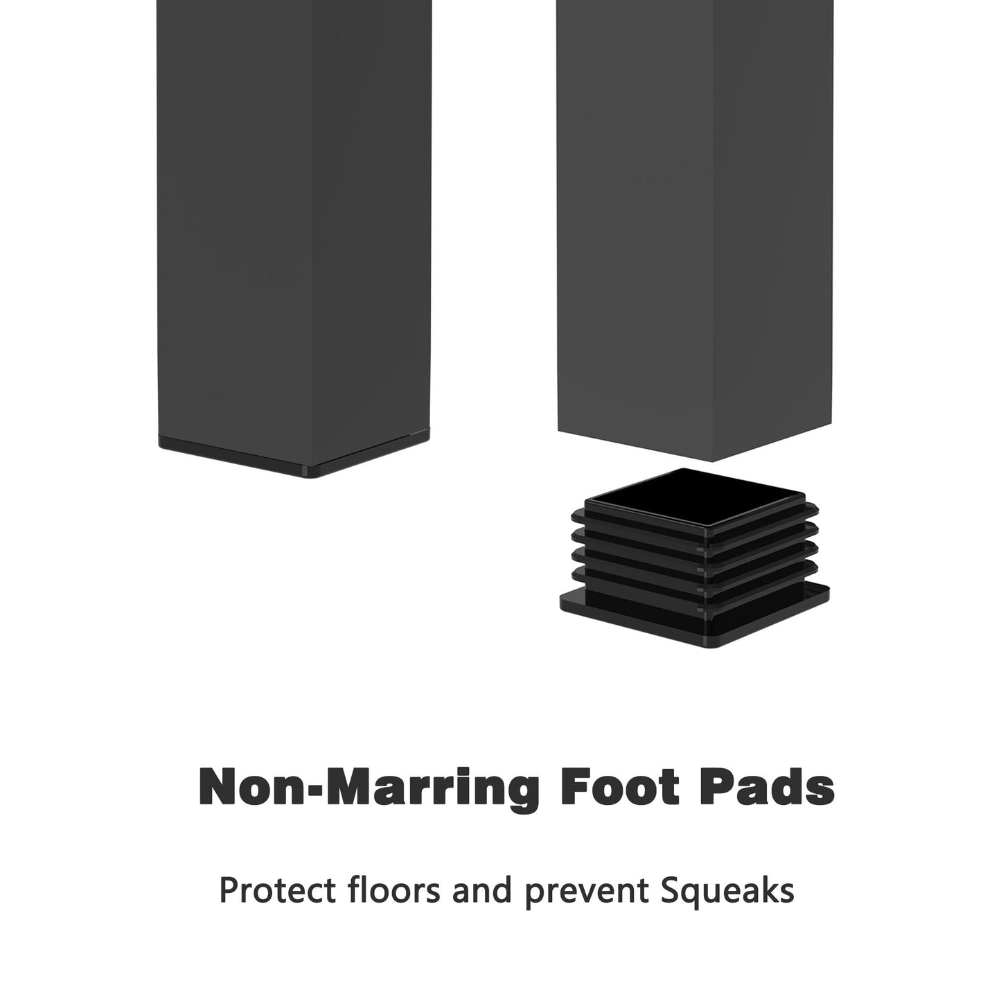 Adam - Junior Twin Loft Bunk - Black