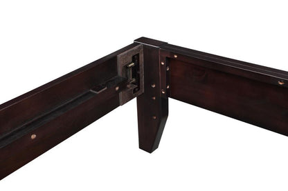 Hounslow - Universal Platform Bed, King, Dark Brown