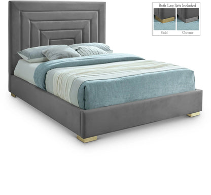Nora - Bed, Twin, Dark Gray