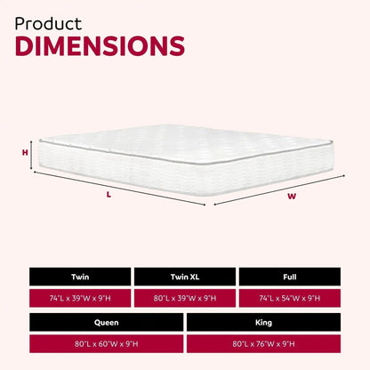 Premium 9 Medium Pocket Spring Mattress