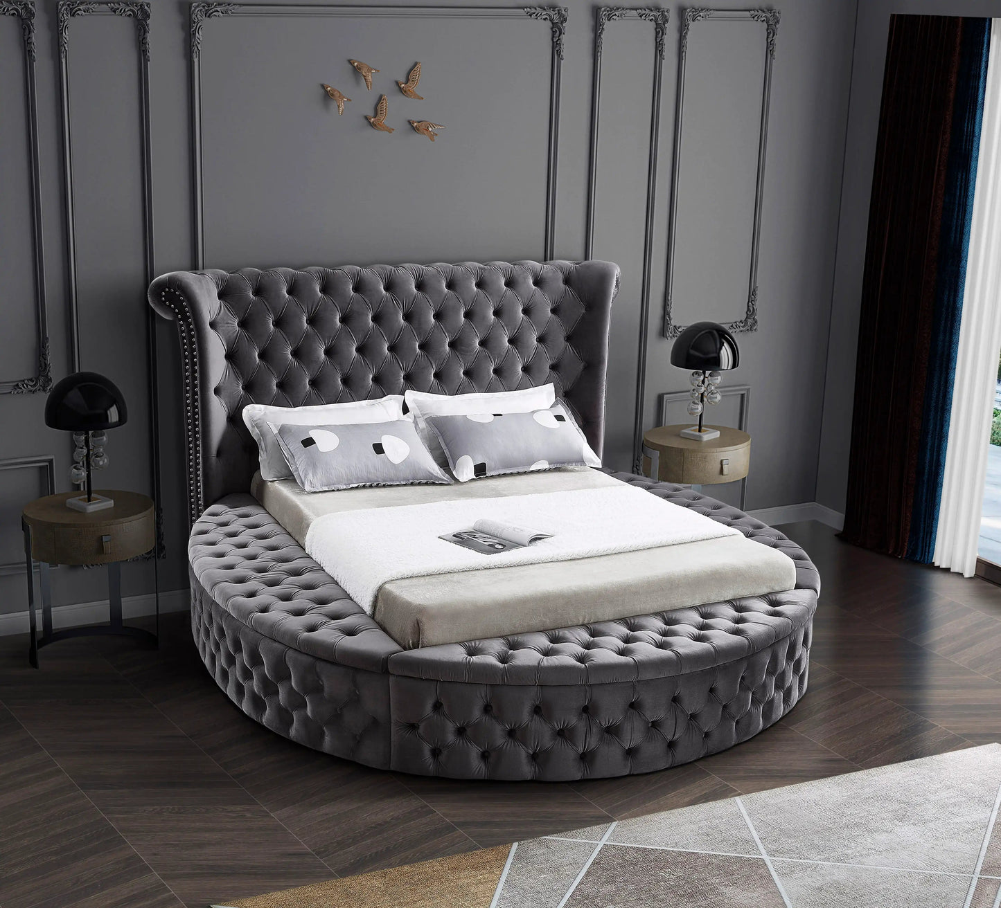 Luxus - Bed, Twin, Black