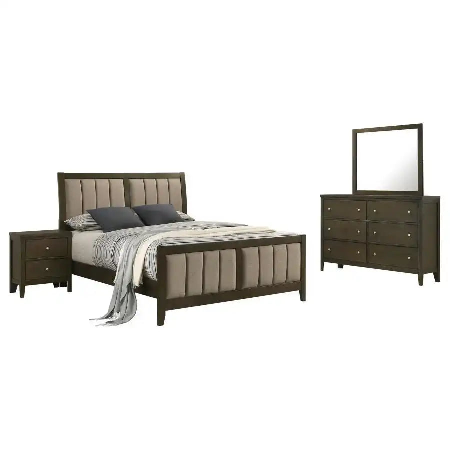 Wilkes - Bedroom Set, Dark Brown
