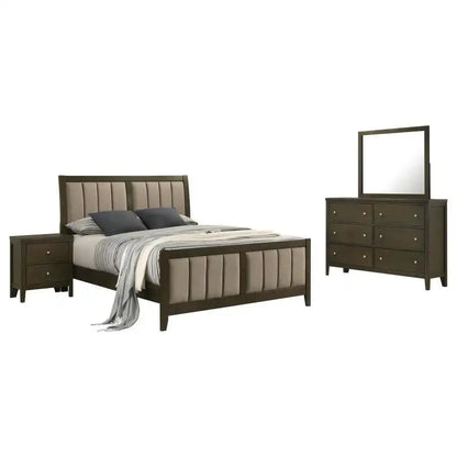 Wilkes - Bedroom Set, Dark Brown