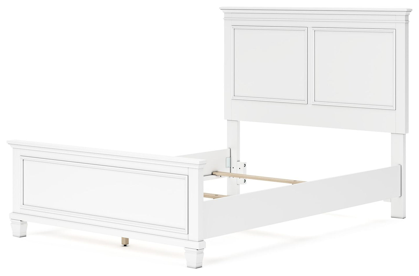 Fortman - Panel Bed, Full, White