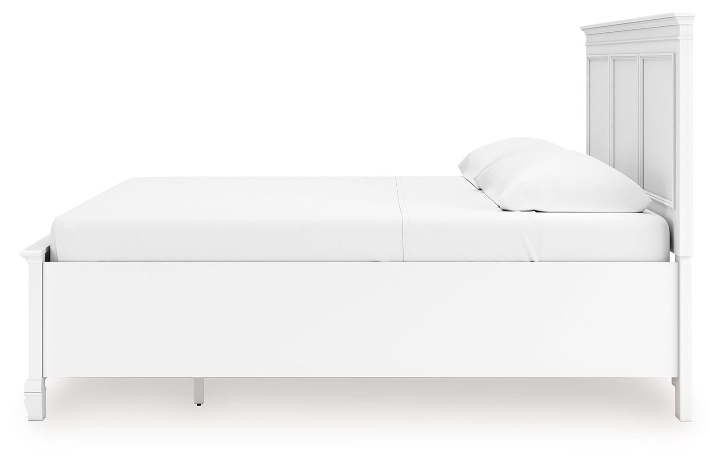 Fortman - Panel Bed, Full, White