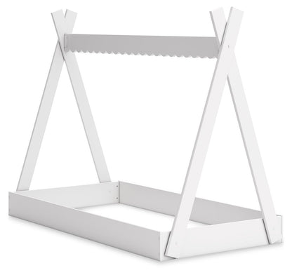 Hallityn - Tent Complete Bed Set, White