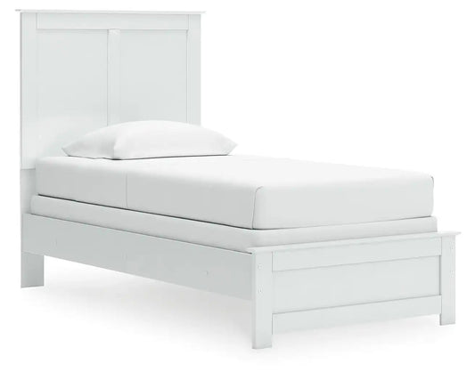 Bostwick Shoals - Panel Bed With Framed Footboard, Queen, White