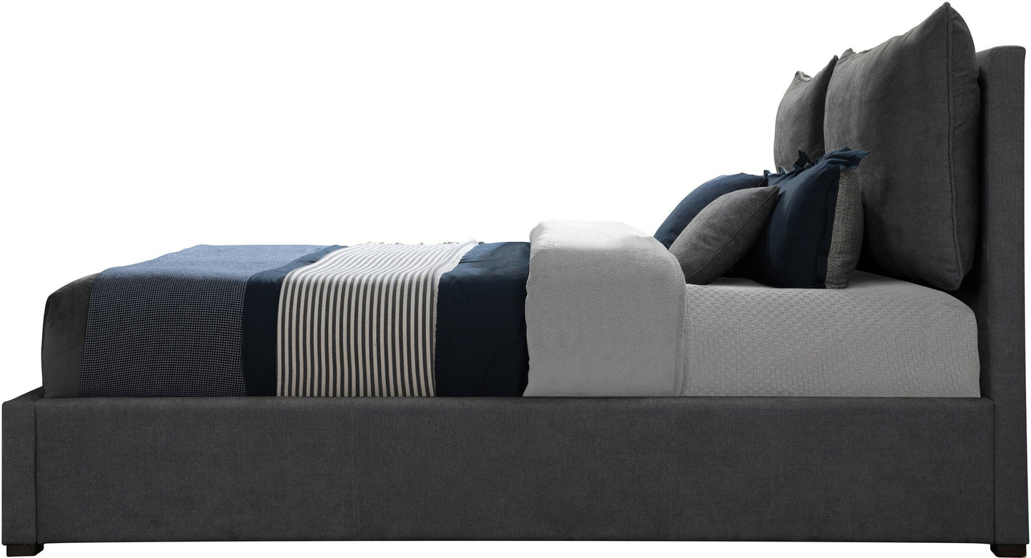 Misha - Bed, Full, Dark Gray