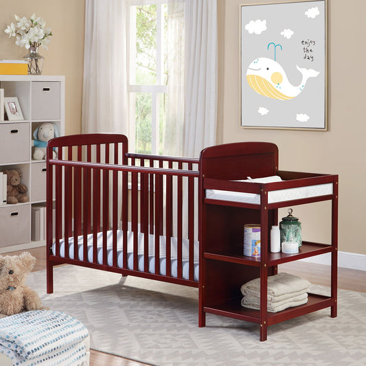 Ramsey - Crib / Changer Combo, Dark Brown