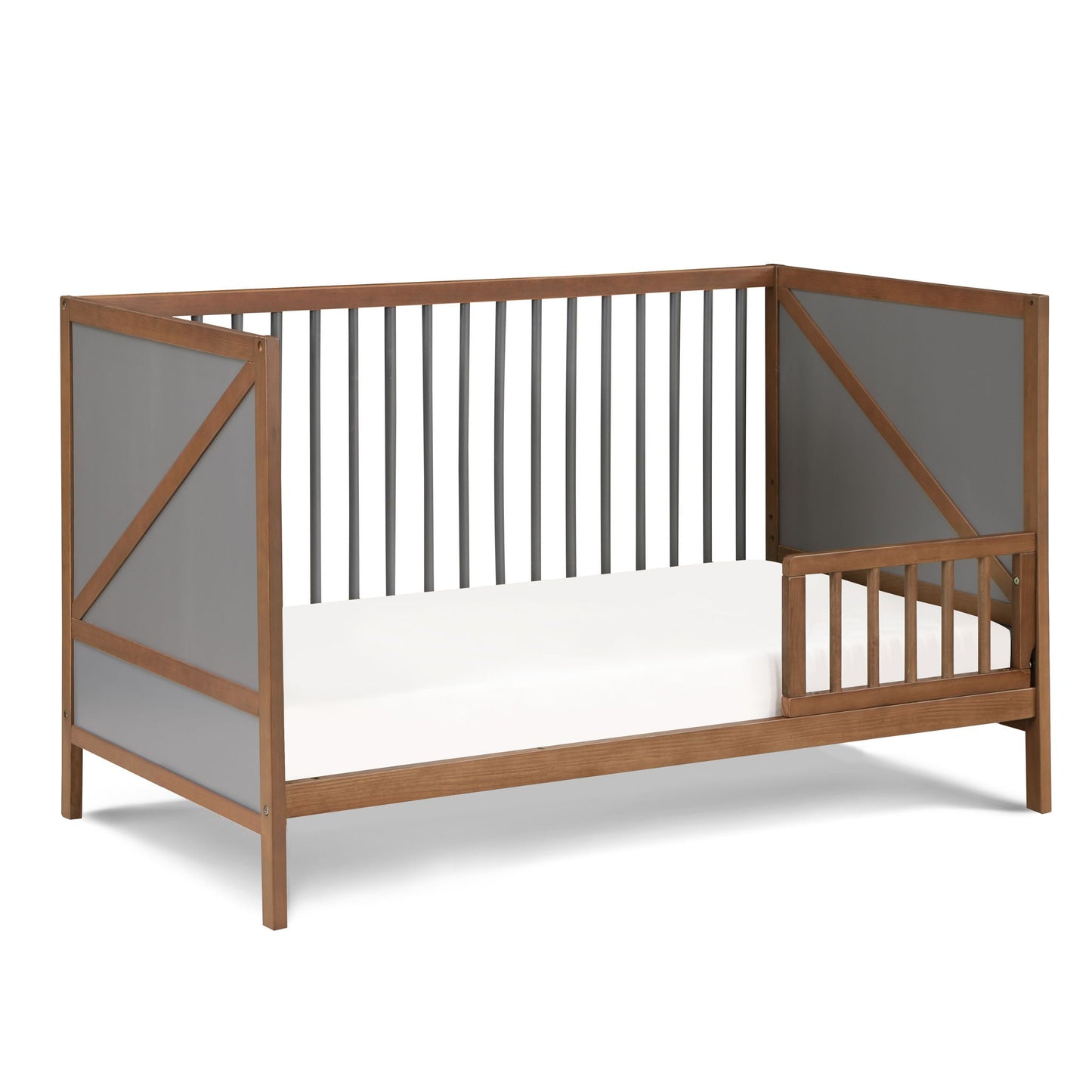 Pixie Zen - 3-in-1 Crib - Walnut, Light Brown