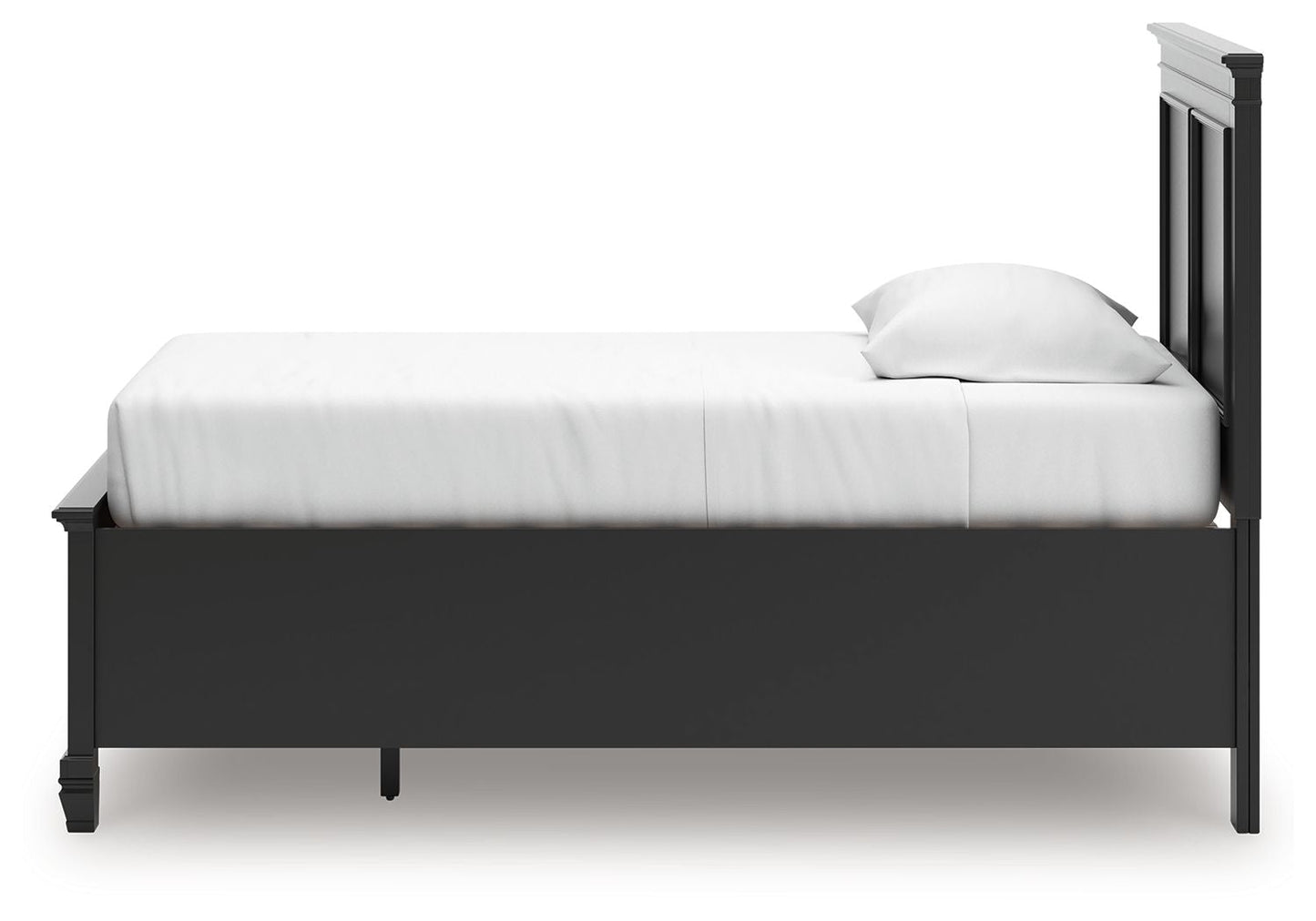 Lanolee - Panel Bed, Queen, Black