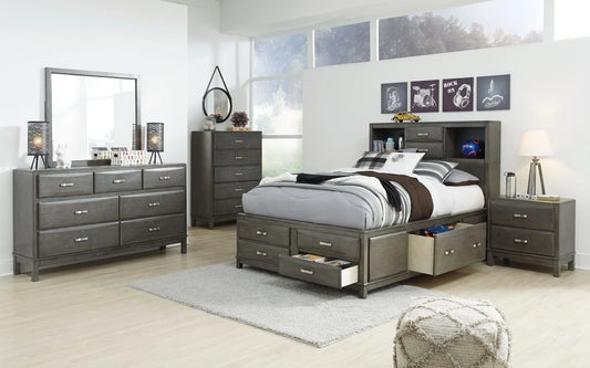 Caitbrook - Storage Bedroom Set, Gray