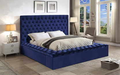 Bliss - Bed, Queen, Dark Gray