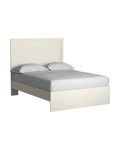 Stelsie - Panel Bed, Twin, White