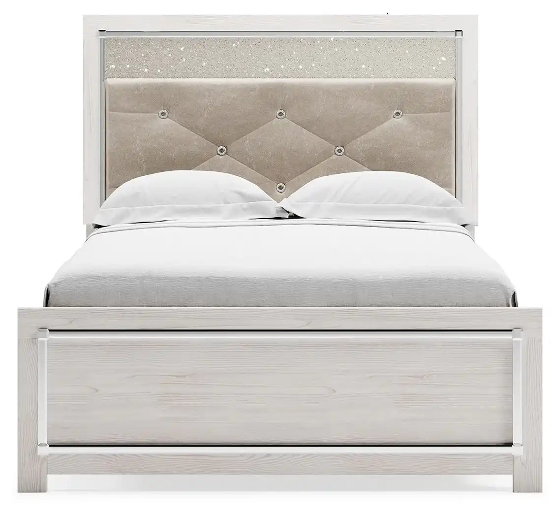 Altyra - Panel Bed, Twin, White