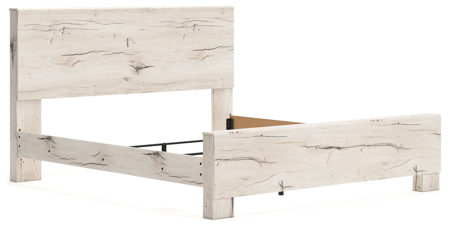 Lawroy - Panel Bed, Twin, Beige