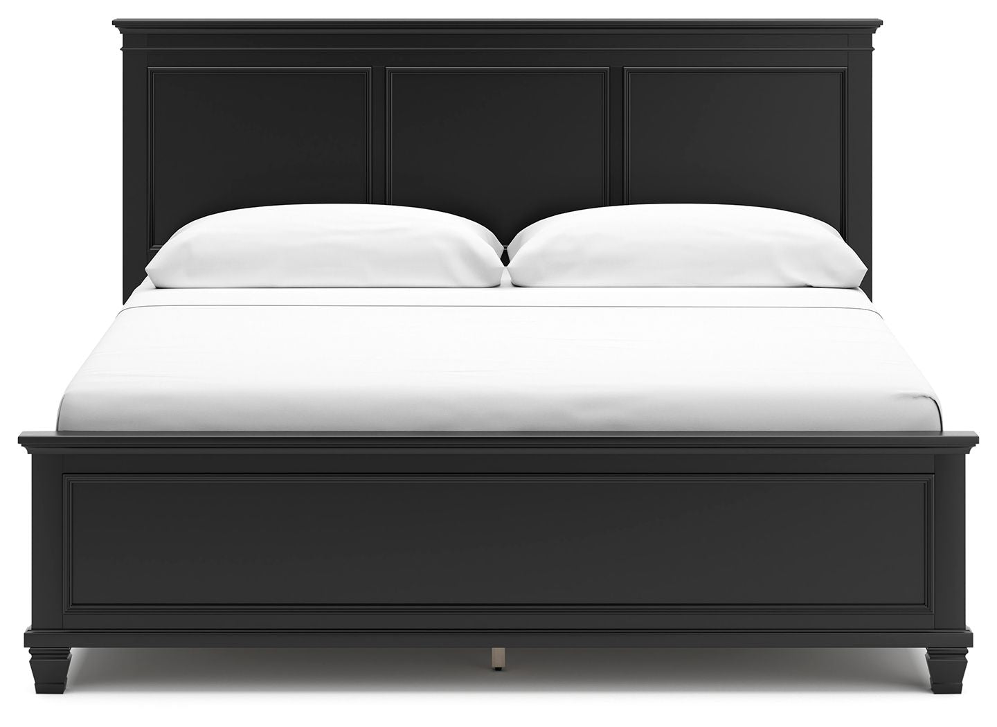 Lanolee - Panel Bed, Queen, Black