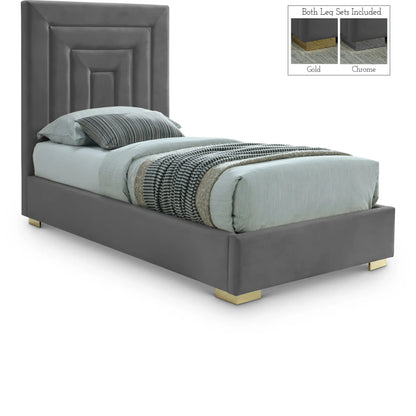 Nora - Bed, Twin, Dark Gray